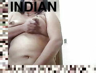 كبيرة-الثدي, استمناء, حلمات, كس-pussy, ناضجة, فاتنة, أمي, هندي, سمينة-و-جميلة, بالإصبع