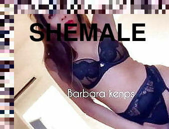 Shemale Barbara kenps&#039;s Huge cock