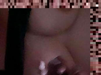 payudara-besar, besar-huge, puting-payudara, isteri, dewasa, cumshot-keluarnya-sperma, sperma, normal