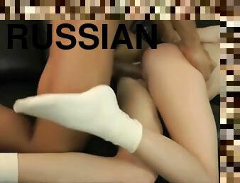 росіянка, анальний-секс, міжрасовий-секс, брюнетка