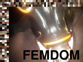 bdsm, pitkät-sukat, fetissi, lateksi, nöyryyttäminen, femdom, nailon, naamio