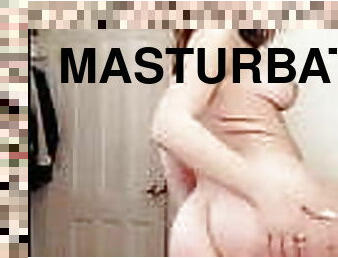 masturbation, chatte-pussy, maison, belle