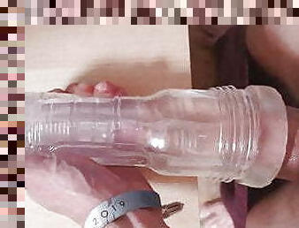 Filling flesh light, no cum