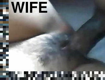 My Pakistani wife&#039;s hairy pussy fucked by hindu boy and milk