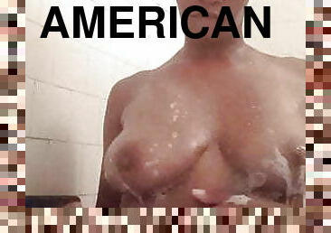 badning, onani, amerikansk, bruser
