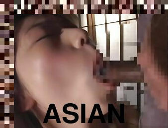 एशियाई, गांड, पुसी, पत्नी, जापानी, गीला