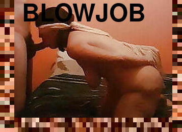 A good blowjob for a big hard cock
