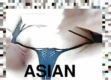asiatisk, store-pupper, onani, orgasme, anal, milf, mamma, kjæreste-girlfriend, kåt, biseksuell