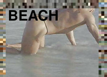 gej, plaža, mišičasti