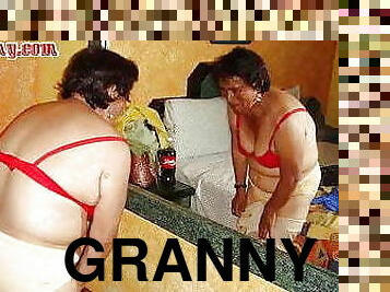 grand-mère, amateur, mature, granny, milf, maison, latina, compilation, cougar
