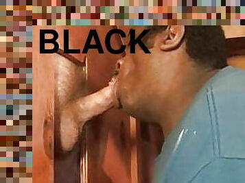 Alpha White Man Allows gay black To Eat His Cum