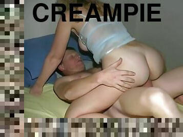 amatör, creampie