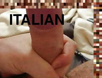 masturbaatio, amatööri, gay, käsihomma, runkkaus, italialainen