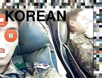 tentara, asia, mastubasi, homo, menelan, sentakkan, korea, militer