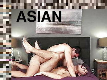 asian, pelancapan, menghisap-zakar, zakar-besar, homoseksual, muda18, berotot