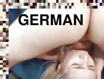 beautiful german blonde loves cocksucking