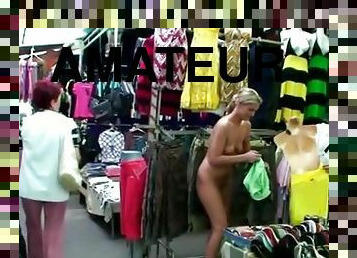 nudisti, u-javnosti, amaterski, kamera, voajer