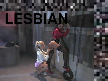 לסבית-lesbian, צעצוע, הארדקור, בלונדיני, שחרחורת