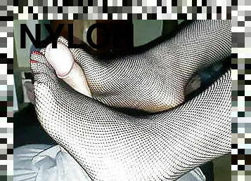 stocking, kaki, stocking-stockings, pakaian-jaring-ikan, fetish-benda-yang-dapat-meningkatkan-gairah-sex, aktivitas-seksual-dengan-melibatkan-kaki-untuk-meningkatkan-gairah-sex, nilon, jari-kaki