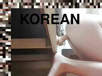 asiatisk, fisting, orgasme, creampie, fingret, kåt, amerikansk, koreansk