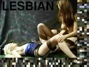 Smoking Fetish Lesbians 004 kissing big tits