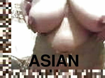 asiatisk, store-pupper, svær, onani, milf, bbw, ludder, undertøy, naturlig, pupper