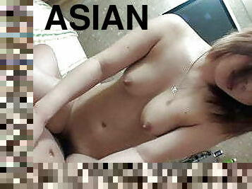 asiatisk, hårete, pussy, amatør, hjemmelaget