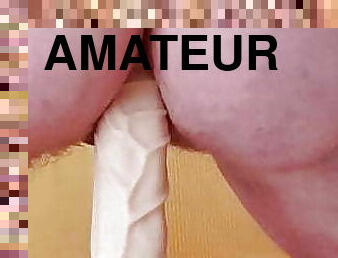 amatør, anal, legetøj, bøsse, dildo, ungarsk, bjørn