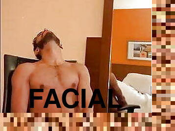 masturbação, gay, compilação, facial, ejaculação, massivo