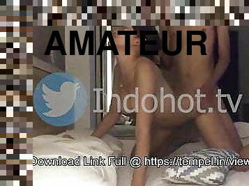 asiatisk, orgasme, amatør, blowjob, cumshot, hjemmelaget, par, hengepupper