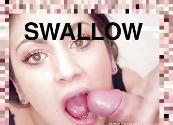 Francesca Palma In Swallows 116 Huge Mouthful Cumshots