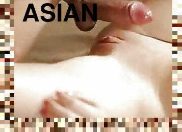 asia, posisi-seks-doggy-style, vagina-pussy, sayang, handjob-seks-dengan-tangan-wanita-pada-penis-laki-laki, permainan-jari, berciuman, bersetubuh, wanita-simpanan