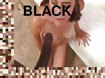 His big black cock is going to punish my pussy