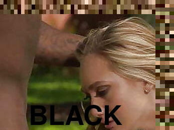 Shauna Enjoys Her First Long Black Cock