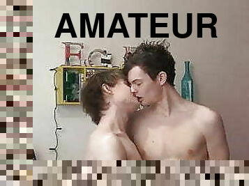 amatör, anal, oral-seks, ibne, yapay-erkeklik-organı, twink-genç-kılsız-adam