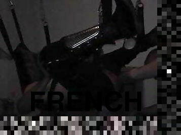 Fisted by my hot French guest in leather (1)
