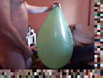 POP ME! Jack off on 15 inch Balloon! - Retro - Balloonbanger