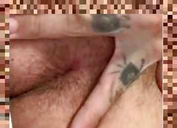 papa, grosse, poilue, masturbation, amateur, anal, énorme-bite, belle-femme-ronde, doigtage, secousses