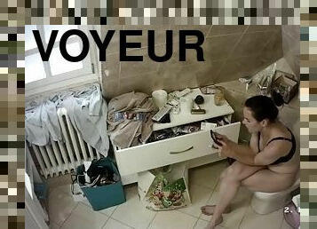 imbaiere, masturbare-masturbation, camera, voyeur, dus, ascuns