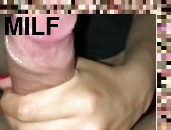 fru, amatör, cumshot, milf, avrunkning, sprut, italiensk