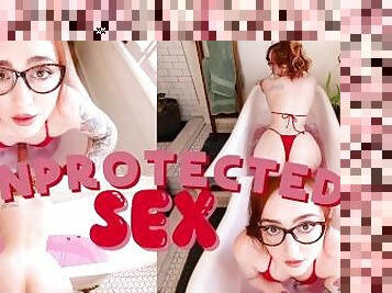 mandi, kacamata, creampie-ejakulasi-di-dalam-vagina-atau-anus-dan-keluarnya-tetesan-sperma, berambut-merah, pacar-perempuan, seorang-diri, dominasi, aneh-nerdy