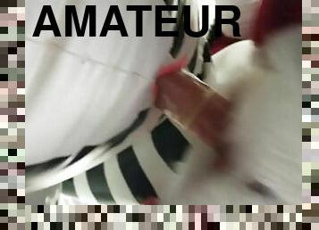 Drake humps an inflatable zebra