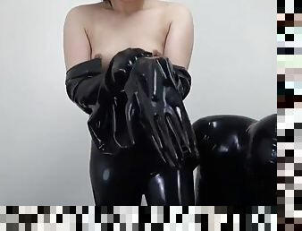 asiatisk, ibenholt, japans, sort, latex