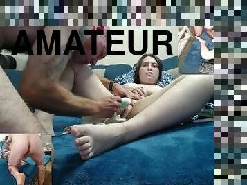 masturbation, vieux, chatte-pussy, amateur, babes, hardcore, couple, belle-femme-ronde, pieds, point-de-vue