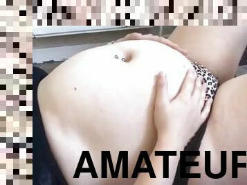 amateur, belle-femme-ronde, joufflue, fétiche