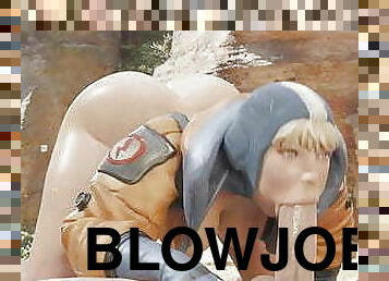 Apex Legends &ndash; Wattson Blowjob (Animation With Sound)