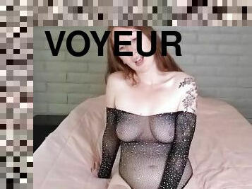 amateur, cam, voyeur, rousse, ejaculation, lingerie, fétiche, solo, bisexuels, tatouage