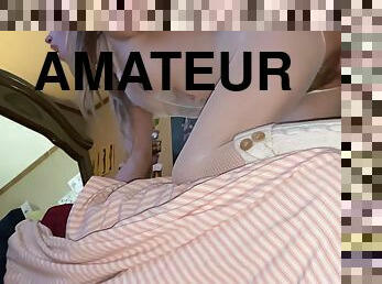 amatöör, anaal, suur-munn, mänguasi, creampie, pov, blond, piim, tätoveering