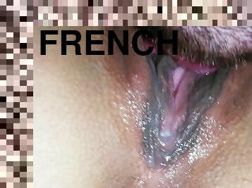 clito, orgasme, chatte-pussy, giclée, amateur, ejaculation-interne, française, couple, vagin