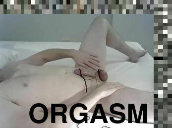 masturbation, orgasm, leksak, gay, ensam